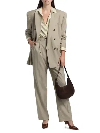 Ronny Kobo Women's Soprano Wool-Blend Pants | Thumbnail 2 Ronny Kobo Women's Soprano Wool-Blend Pants | Thumbnail 2