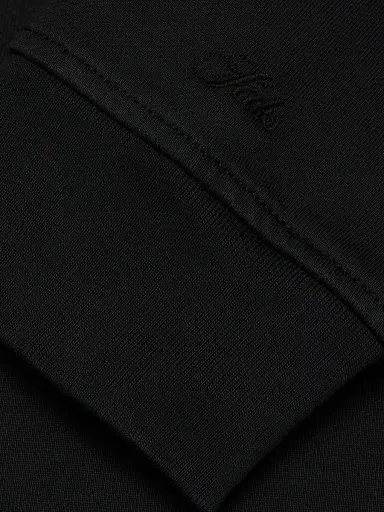 Saks Fifth Avenue Men's Foundation Fleece Hoodie - Black - Size XXL | Thumbnail 7