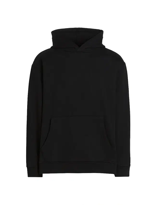 Men's Foundation Fleece Hoodie - Black - Size XXL