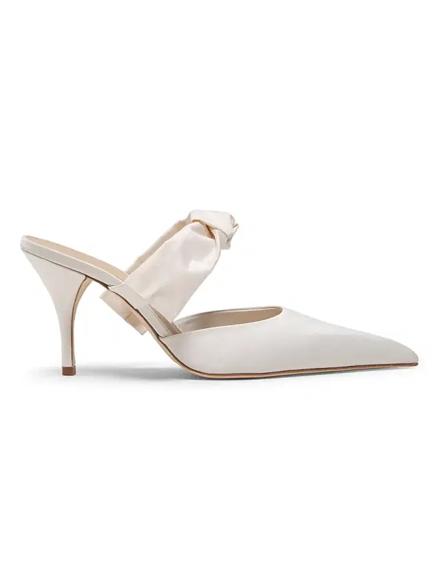 22élevé Women's Bow-Detailed 85MM Satin Mules