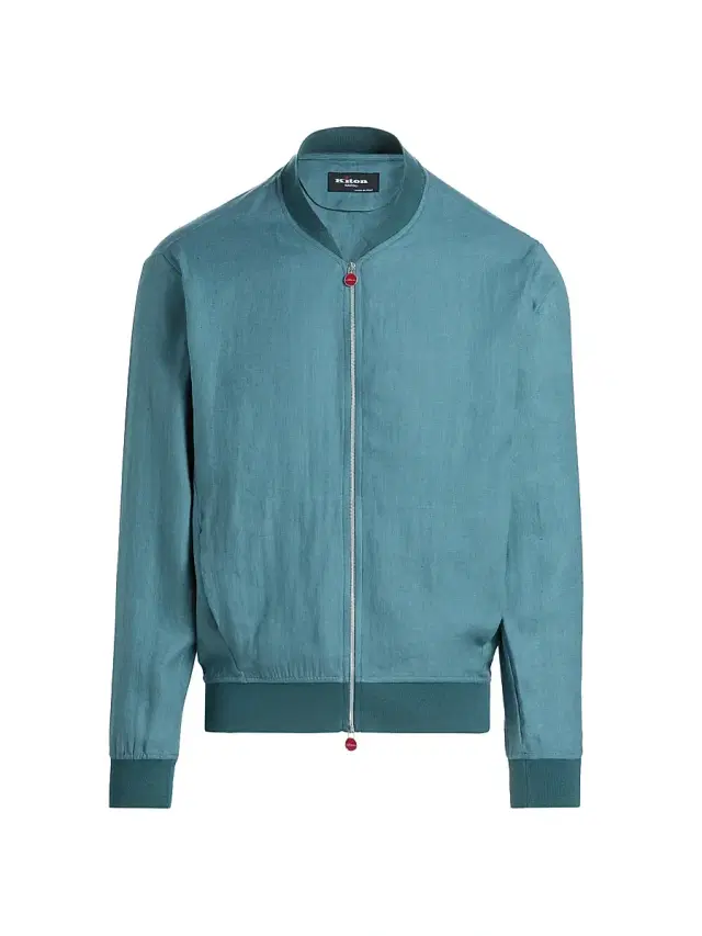 Men's Pahoa Linen Jacket - Cornflower Blue