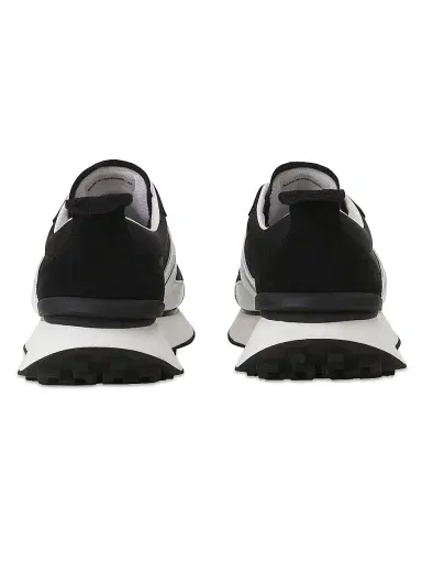 Lanvin Men's Bumpr Nylon Sneakers - Black White | Thumbnail 4 Lanvin Men's Bumpr Nylon Sneakers - Black White | Thumbnail 4
