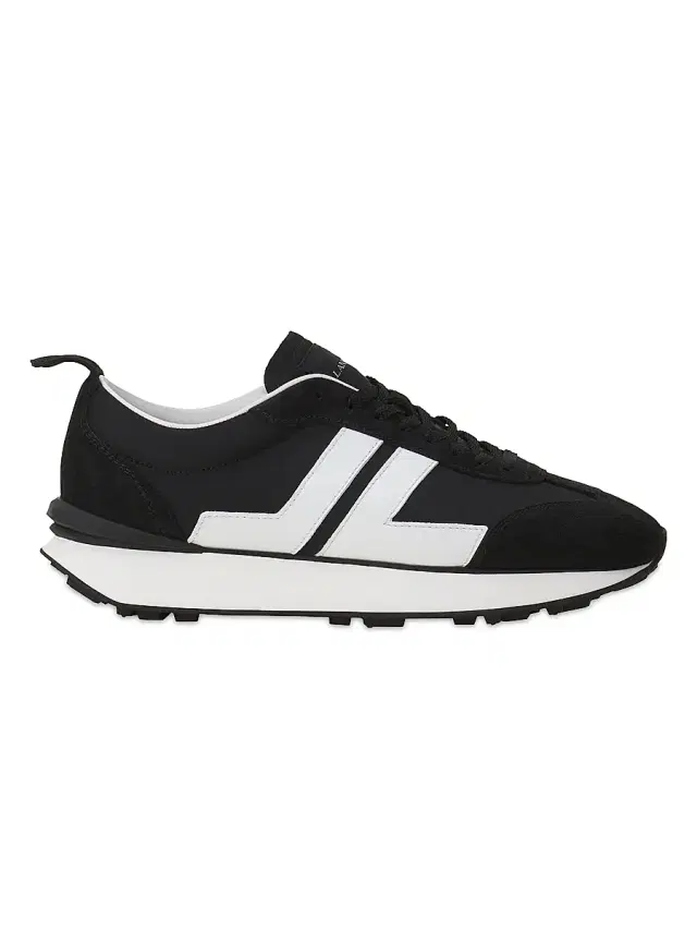 Men's Bumpr Nylon Sneakers - Black White