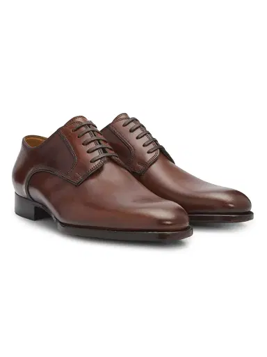 Kiton Men's Leather Lace-Up Oxfords | Thumbnail 2 Kiton Men's Leather Lace-Up Oxfords | Thumbnail 2