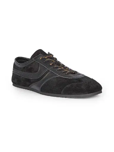 Dries Van Noten Men's Retro Leather Low-Top Sneakers | Thumbnail 2 Dries Van Noten Men's Retro Leather Low-Top Sneakers | Thumbnail 2