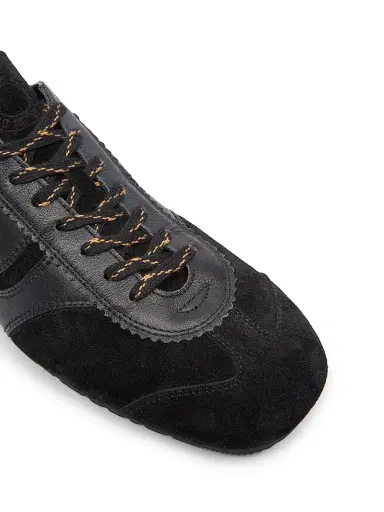Dries Van Noten Men's Retro Leather Low-Top Sneakers | Thumbnail 5 Dries Van Noten Men's Retro Leather Low-Top Sneakers | Thumbnail 5