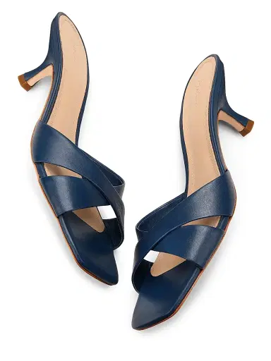 22élevé Women's 55MM Leather Sandals - Blue - Size 10.5 | Thumbnail 6 22élevé Women's 55MM Leather Sandals - Blue - Size 10.5 | Thumbnail 6