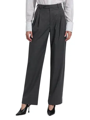 Ronny Kobo Women's Soprano Wool-Blend Pants | Thumbnail 3 Ronny Kobo Women's Soprano Wool-Blend Pants | Thumbnail 3