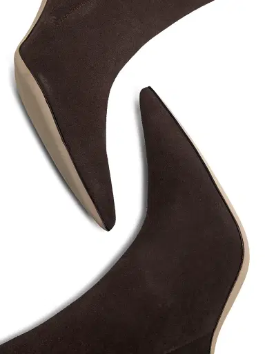 22élevé Women's 85MM Suede Stiletto Booties | Thumbnail 6 22élevé Women's 85MM Suede Stiletto Booties | Thumbnail 6