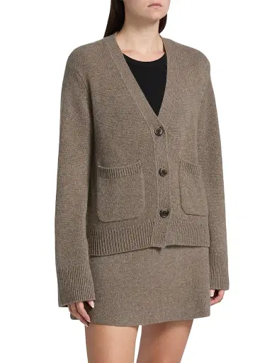 Lisa Yang Women's Danni Cashmere Relaxed-Fit Cardigan | Thumbnail 4 Lisa Yang Women's Danni Cashmere Relaxed-Fit Cardigan | Thumbnail 4