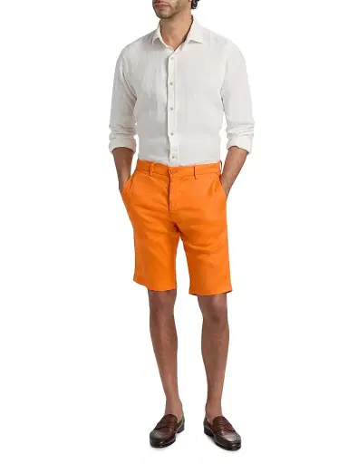 Kiton Men's Corabba Straight-Leg Shorts | Thumbnail 2 Kiton Men's Corabba Straight-Leg Shorts | Thumbnail 2