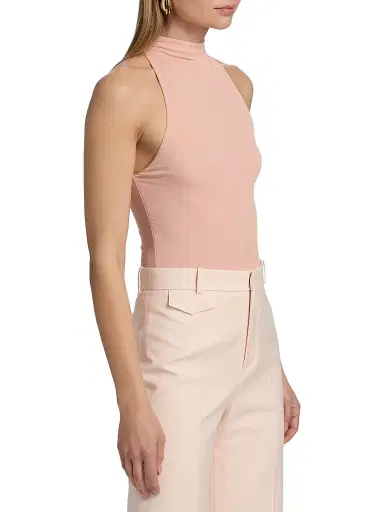 Ronny Kobo Women's Spen Sleeveless Jersey Bodysuit - Tan - Size XL | Thumbnail 4 Ronny Kobo Women's Spen Sleeveless Jersey Bodysuit - Tan - Size XL | Thumbnail 4