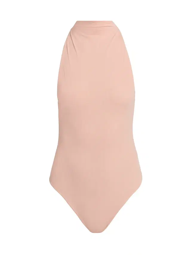 Women's Spen Sleeveless Jersey Bodysuit - Tan