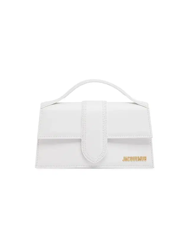 Women's Le Grand Bambino Leather Top-Handle Bag - White