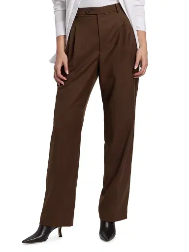 Ronny Kobo Women's Soprano Wool-Blend Pants | Thumbnail 3 Ronny Kobo Women's Soprano Wool-Blend Pants | Thumbnail 3
