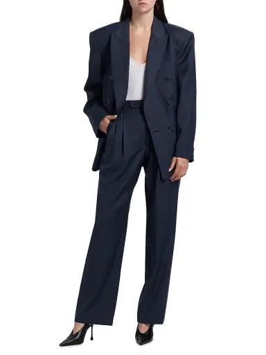 Ronny Kobo Women's Soprano Wool-Blend Pants | Thumbnail 2 Ronny Kobo Women's Soprano Wool-Blend Pants | Thumbnail 2