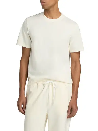 Saks Fifth Avenue Men's Foundation Cotton T-Shirt | Thumbnail 3 Saks Fifth Avenue Men's Foundation Cotton T-Shirt | Thumbnail 3