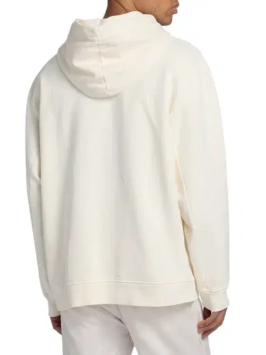 Saks Fifth Avenue Men's Foundation Fleece Hoodie - Cannoli Cream - Size XXL | Thumbnail 5