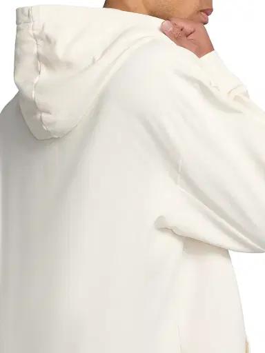 Saks Fifth Avenue Men's Foundation Fleece Hoodie - Cannoli Cream - Size XXL | Thumbnail 6