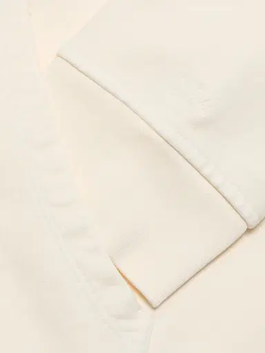 Saks Fifth Avenue Men's Foundation Fleece Hoodie - Cannoli Cream - Size XXL | Thumbnail 7