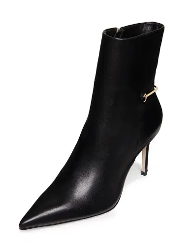 22élevé Women's 85MM Leather Stiletto Booties | Thumbnail 2 22élevé Women's 85MM Leather Stiletto Booties | Thumbnail 2