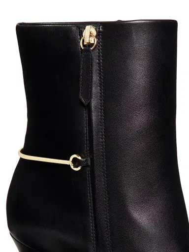 22élevé Women's 85MM Leather Stiletto Booties | Thumbnail 5 22élevé Women's 85MM Leather Stiletto Booties | Thumbnail 5