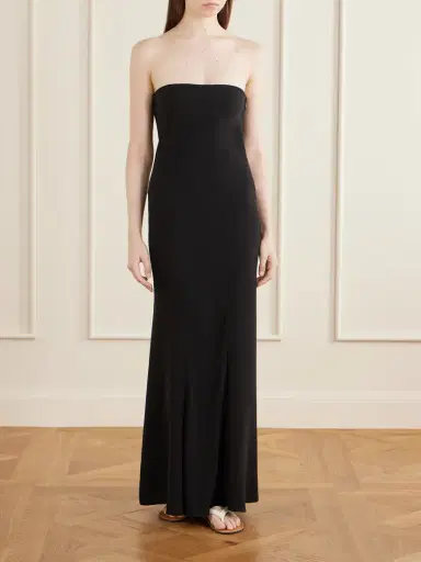 The Row Korose Silk Midi Dress | Thumbnail 2