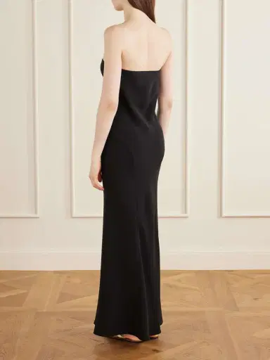 The Row Korose Silk Midi Dress | Thumbnail 3