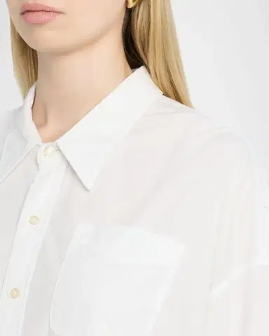 R13 Drop Neck Oxford Shirt | Thumbnail 5