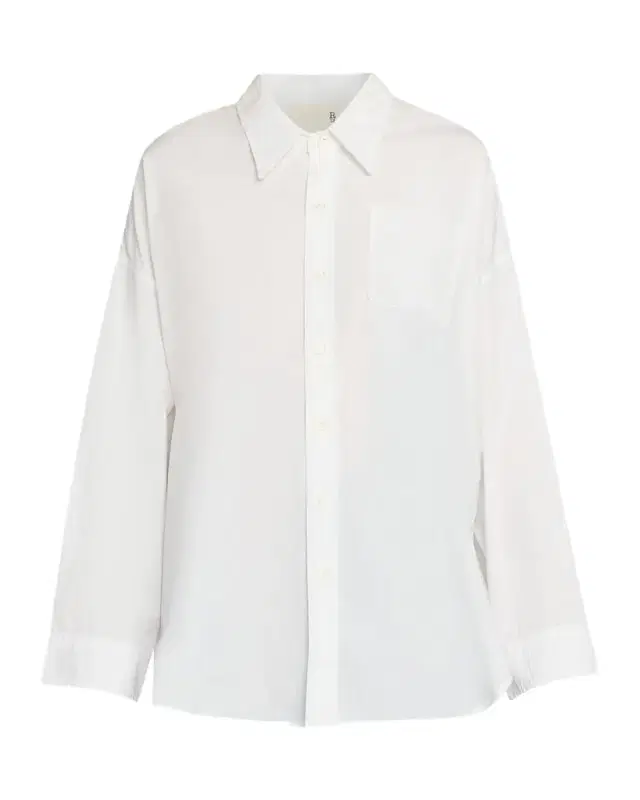 Drop Neck Oxford Shirt