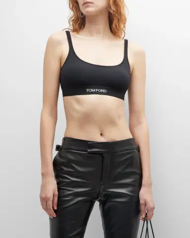 Tom Ford Logo Band Jersey Bralette | Thumbnail 4