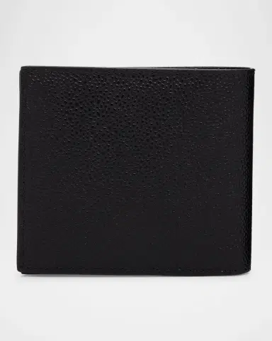 Thom Browne Men's Pebbled Leather Billfold Wallet | Thumbnail 3