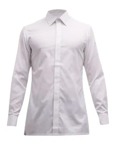 Charvet Men 's Slim Fit Covered Placket Dress Shirt | Thumbnail 1 Charvet Men 's Slim Fit Covered Placket Dress Shirt | Thumbnail 1