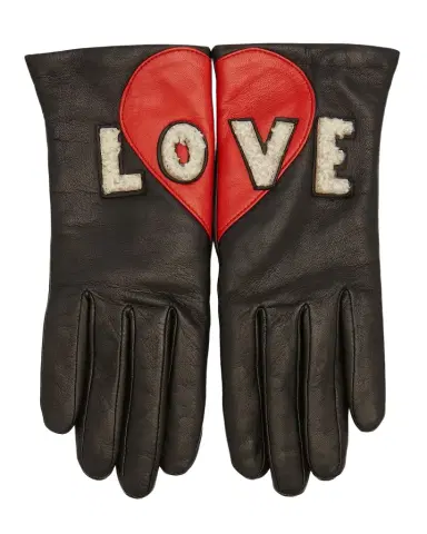 Agnelle Love Leather Gloves | Thumbnail 1