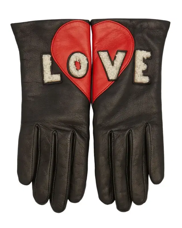 Agnelle Love Leather Gloves