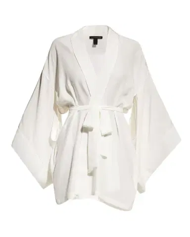 Kiki de Montparnasse Muse Silk Kimono Robe | Thumbnail 1 Kiki de Montparnasse Muse Silk Kimono Robe | Thumbnail 1
