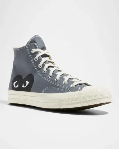 Comme des Garçons x Converse Men's Chuck Taylor High-Top Canvas Sneakers | Thumbnail 4