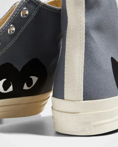 Comme des Garçons x Converse Men's Chuck Taylor High-Top Canvas Sneakers | Thumbnail 7