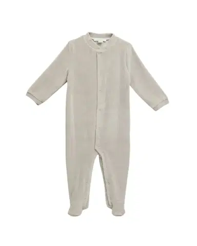 Marie-Chantal Girl's Velour Golden Angel Wing Footie Pajamas | Thumbnail 1