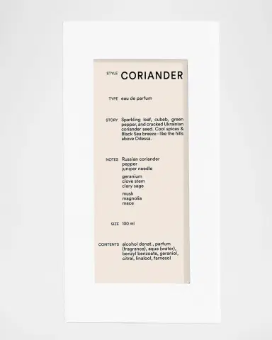 D.S. & Durga Coriander Eau de Parfum, 3.4 oz. | Thumbnail 2 D.S. & Durga Coriander Eau de Parfum, 3.4 oz. | Thumbnail 2