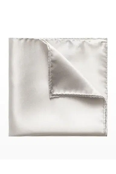 Eton Men's Silk Wedding Pocket Square | Thumbnail 3