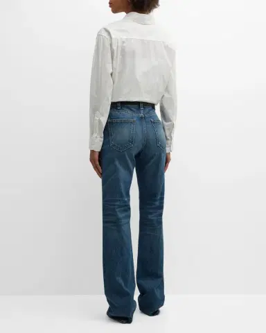 Nili Lotan Yorke Poplin Shirt | Thumbnail 6