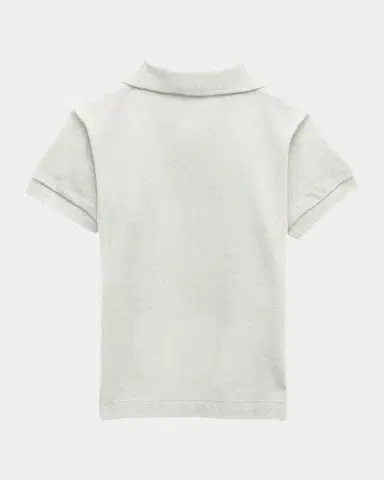 Comme des Garcons Kid's Heart Graphic Polo Shirt, Size -6 | Thumbnail 2