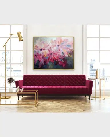 Prestige Arts Pompom Floral Giclee on Canvas | Thumbnail 3 Prestige Arts Pompom Floral Giclee on Canvas | Thumbnail 3