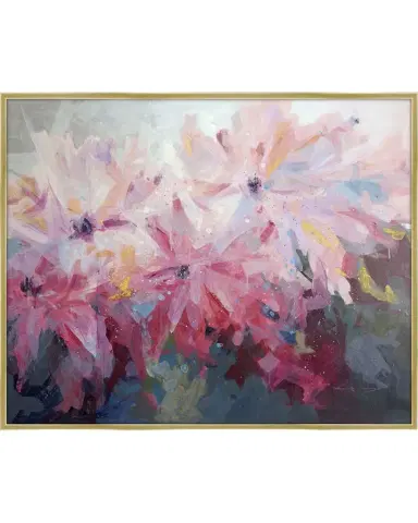 Prestige Arts Pompom Floral Giclee on Canvas | Thumbnail 1 Prestige Arts Pompom Floral Giclee on Canvas | Thumbnail 1