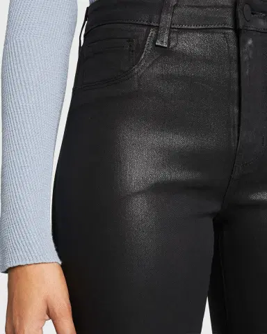 L'Agence Marty Ultra High-Rise Coated Flare Jeans | Thumbnail 5 L'Agence Marty Ultra High-Rise Coated Flare Jeans | Thumbnail 5