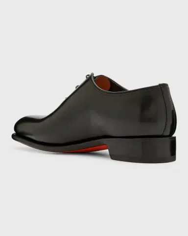 Santoni Men's People Leather Dress Oxfords | Thumbnail 3