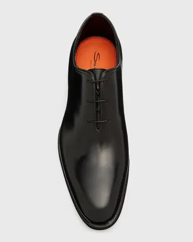 Santoni Men's People Leather Dress Oxfords | Thumbnail 5