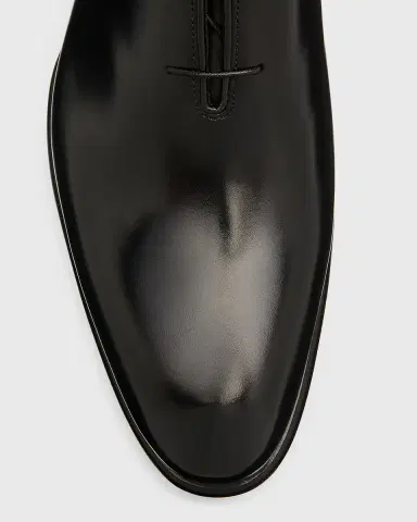 Santoni Men's People Leather Dress Oxfords | Thumbnail 6