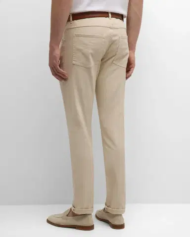 Brunello Cucinelli Men 's Bull Denim Skinny-Fit Pants | Thumbnail 2 Brunello Cucinelli Men 's Bull Denim Skinny-Fit Pants | Thumbnail 2